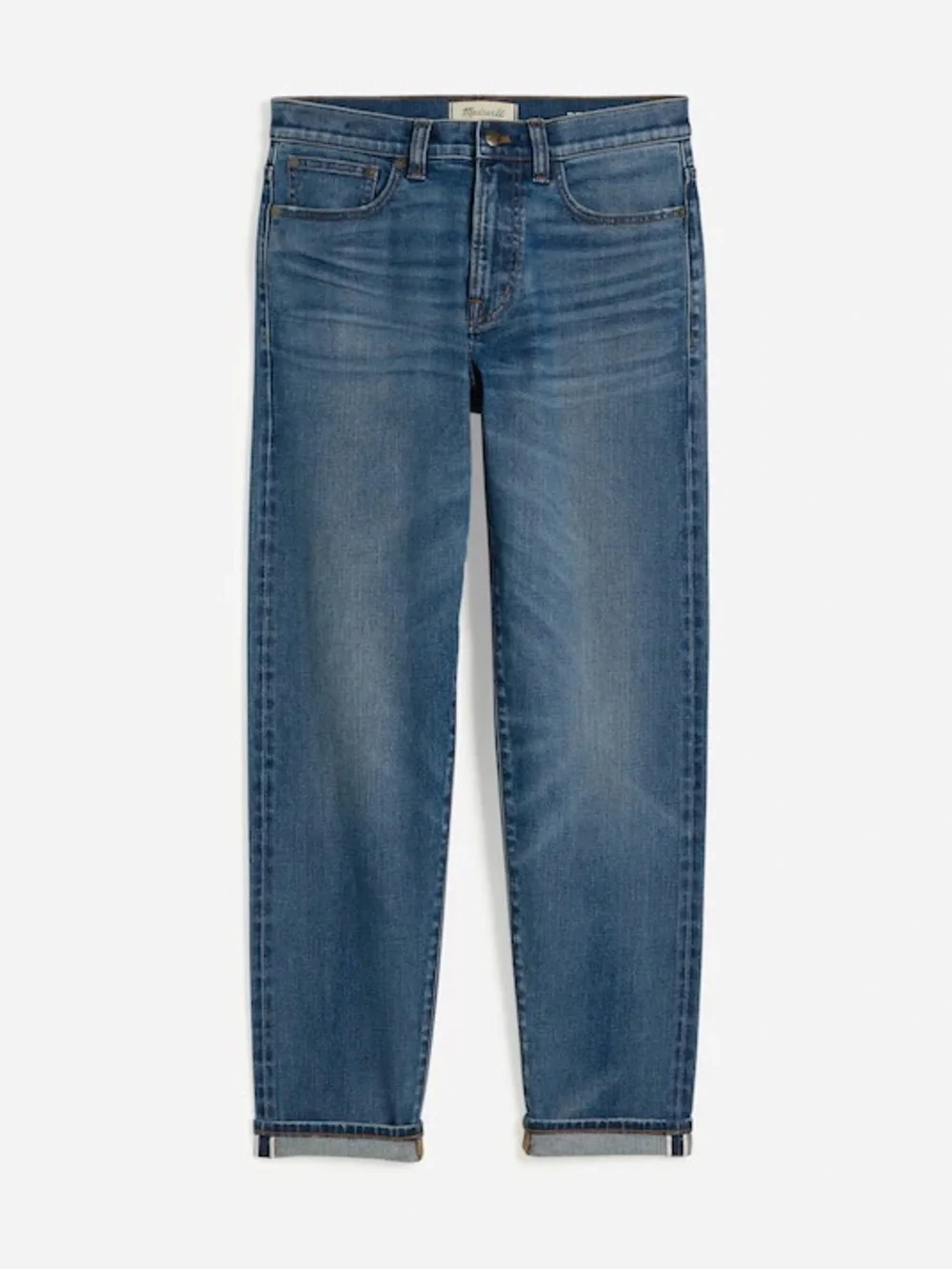 Madewell Relaxed Taper Stretch Selvedge Jeans in Barrington Wash Size 32
NQ521 - Picture 6 of 11